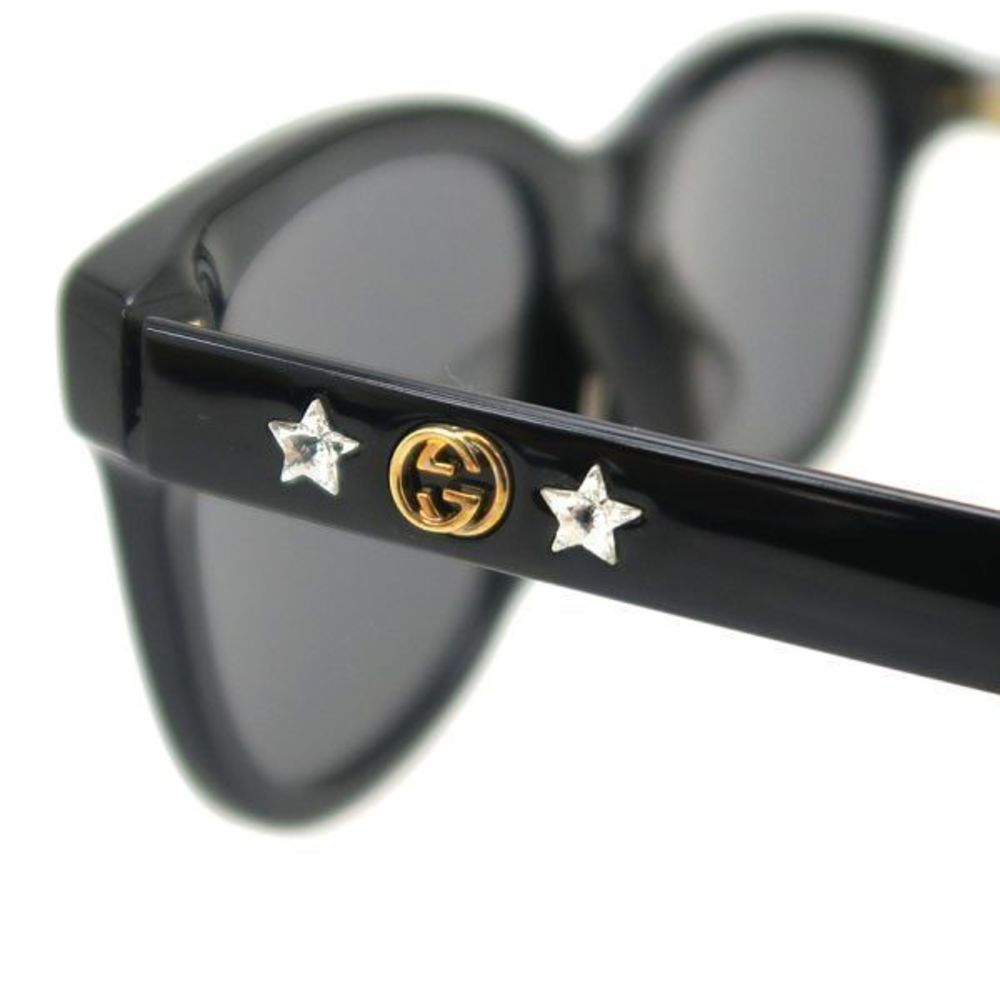 Gucci Rectangle Sunglasses Black - image 5
